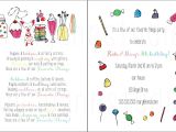 My Favorite Things Party Invitation Wording Custom Birthday Party Invitation Favorite Things Party