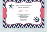 Nautical Bridal Shower Invitation Template Nautical Bridal Shower Invitation Template by