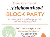 Neighborhood Block Party Invitation Template Free Block Party Invitation Digital File by Blankcanvasdesignco