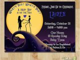 Nightmare before Christmas Baby Shower Invitations Free Download Nightmare before Christmas Baby Shower Party Invitation