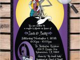 Nightmare before Christmas Bridal Shower Invitations Jack and Sally Nightmare before Christmas Bridal by