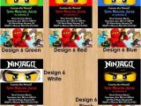 Ninjago Party Invitation Template Free Free Printable Ninjago Birthday Party Invitations