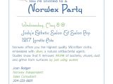 Norwex Party Invitation Wording Live Clean Live Well