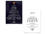 Office Christmas Party Invite Template Office Holiday Party Invitation Template Design