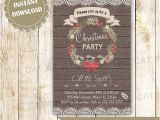 Office Party Invitation Template Editable Items Similar to Holiday Invitation Christmas Party