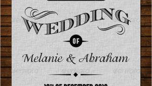 Old Wedding Invitation Template 24 Vintage Wedding Invitation Templates Psd Ai Free