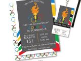 Olympic Birthday Party Invitations Printable Olympic Party Invitation Olympic Party Invitation Printable