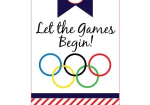 Olympic Party Invitation Template Olympic themed Party Free Printables Fun Printables