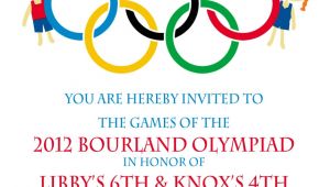 Olympics Party Invitation Olympic Party Invitation Olympics Birthday Invitation Digial