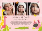 One Year Birthday Party Invitations Free One Year Old Birthday Invitations Template Free