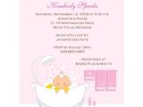 Order Baby Shower Invitations Online Baby Stationery order now Online Bath Time Girl Baby
