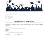 Order Graduation Invitations Online 2017 Graduation Announcements order form 2 Pdf 2 Ridge Pto