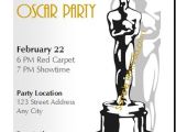 Oscar Party Invitation Template Oscar Invitation Templates