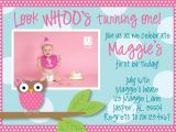 Owl Birthday Party Invites Owl 1st Birthday Invitations Ideas Bagvania Free