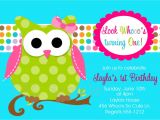 Owl Birthday Party Invites Owl Birthday Invitations Printable or Printed Invite