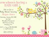 Owl themed Baby Shower Invitation Template Tips to Make Baby Shower Invitation Templates