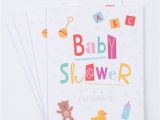 Packs Of Baby Shower Invitations Abc Baby Shower Invitations Pack 10