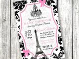 Paris themed Baby Shower Invites Paris Baby Shower Invitation Paper Goods Invitations Eiffel