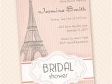 Parisian Bridal Shower Invitations Paris Bridal Shower Invitation