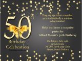 Party City 50th Birthday Invitations 50th Birthday Invitation Wording Samples Wordings and