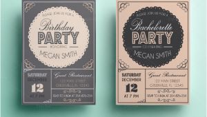 Party Invitation Card Template Coreldraw 31 Birthday Party Invitation Templates Sample Example