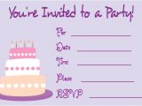 Party Invitation Cards Online Free Printable Birthday Cards Printable Invitation Cards