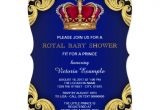 Party Invitation Cards Royal Royal Fancy Prince Baby Shower 5×7 Paper Invitation Card