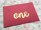 Party Invitation Envelope Template 15 One Stickers 1st Birthday Invitation Seal Gold Envelope