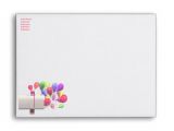 Party Invitation Envelope Template Birthday Party Invite Balloon Mail A7 Envelope Zazzle Com