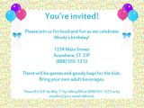 Party Invitation Letter Template formal Invitation Letter Birthday Party Invitation