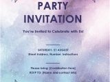 Party Invitation Poster Template Party Invitation Flyer