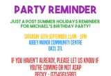 Party Invitation Reminder Template Reminder Invitation for Party