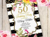 Party Invitation Template Adobe Anniversary Birthday Party Invitation Template Edit with