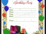 Party Invitation Template for Word Free 63 Printable Birthday Invitation Templates In Pdf