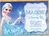 Party Invitation Template Frozen Frozen Birthday Invitation Elsa Frozen Invitation