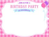Party Invitation Template Girl Free Girls Birthday Invitation Printables Mama Walker