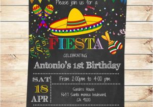 Party Invitation Template Mexican Birthday Mexican Fiesta Party Invitations Printable