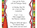 Party Invitation Template Mexican Mexican Fiesta Party Invitations by Invitation