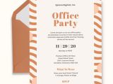 Party Invitation Template Office 10 Office Party Invitations Psd Ai Word Free