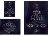 Party Invitation Template Office Office Holiday Party Flyer Ad Template Word Publisher