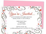 Party Invitation Template Publisher Pin On 25th 50th Wedding Anniversary Invitations Templates