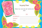 Party Invitation Template Word Free 40th Birthday Ideas Birthday Invitation Templates for