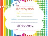 Party Invitation Templates for Free Free Printable Birthday Invitations Online Free