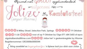 Party Invitation Templates In Afrikaans Kombuistee Uitnodigings Idees Google Search Kitchen