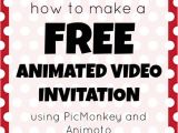Party Invitation Video Maker How to Make A Free Animated Video Invitation Mad In Crafts