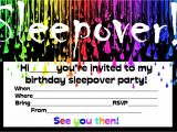 Party Invite Template Boy Free Printable Birthday Invitations for Boys Sleepover