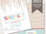 Party Sprinkles Invitations 71 Best Images About Sprinkle Birthday Party theme On