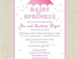 Party Sprinkles Invitations Baby Quot Sprinkles Quot Pink Baby Sprinkle Baby Shower