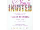 Party Sprinkles Invitations Candy theme Sprinkles Birthday Party Invitation 5 Quot X 7