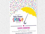 Party Sprinkles Invitations Free Free Template Sparingkle Baby Shower Invitation